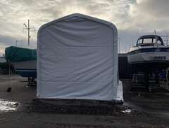 Båt eller husbils tält
