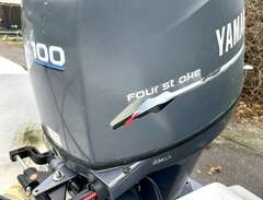Yamaha F100 lång rigg fint...