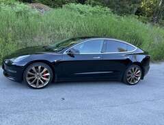 Tesla modell 3 performance 20”