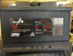 OKQ8 Bilbatteri SX 80Ah 700...