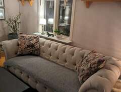 Chesterfield soffa 3-sits b...