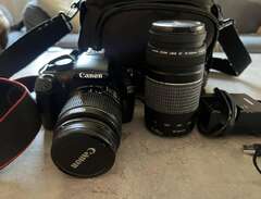 Canon EOS 1100D + Canon len...