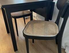 Klaffbord + 2 stolar