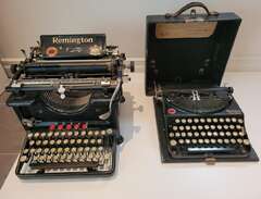 Gamla skrivmaskiner