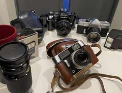 ”Antika” kameror 3 st
