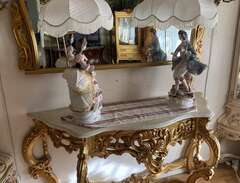 rokoko Konsolbord med spegel