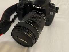Canon EOS 60D med objektiv