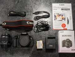 Canon EOS 600D + Objektiv &...
