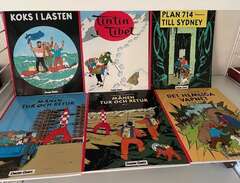 Tintin album, 20 st, nyöver...