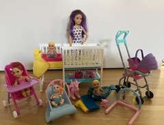 Barbie Babysitter set