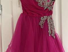 Sherri hill rosa klänning xs