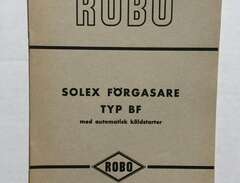 Robo solex förgasare typBF...