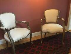 2 stolar i Viktoriansk stil