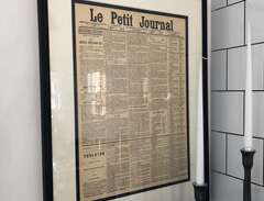Antika franska tidningar