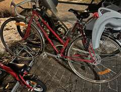 Röd Crescent damcykel cykel