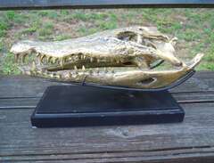 Krokodilkranie i brons
