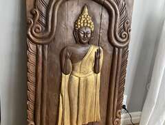 Buddhatavla i trä