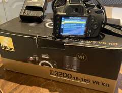 Nikon D3200 18-105VR