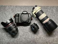 Canon 5d mark 2 - 24-70L, 7...