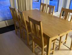 Köksbord och stolar
