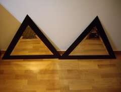 Retro pyramid speglar 80-tal