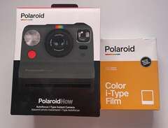 Polaroid Now (black) + Colo...