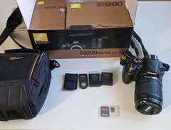Nikon D3200, VR 18-105