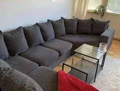 Soffa med divan & cozy corner