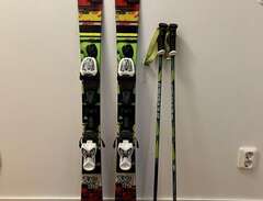 Twintip skidor 119cm inkl s...