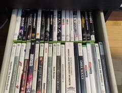 Xbox 360 slim med spel