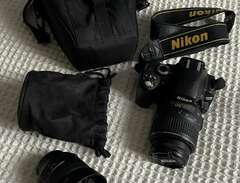 Nikon D60 och fast objektiv...