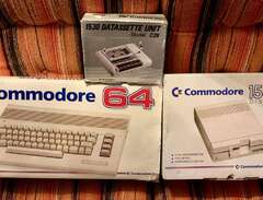Commodore 64 med tillbehör