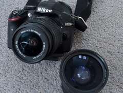 Nikon D3200 lins 18-55mm
