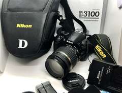 Kamera Nikon D3100+zoom 18-...