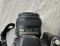 Nikon D80 med 50mm