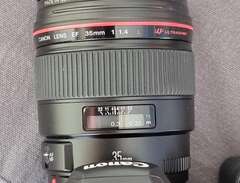 Canon EF 35 mm, 1.4L USM sa...