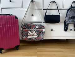 Resväska, ryggsäck, handväs...