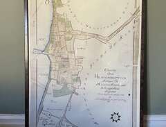 Gammal karta över Helsingbo...
