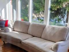 soffa + fåtölj Howard lyx