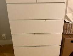IKEA Malmbyrå med 6 lådor