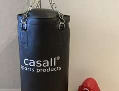 Casall boxningssäck + handskar