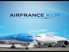 2st presentkort KLM/Airfran...