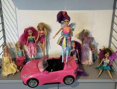 Barbie x 8 + bil