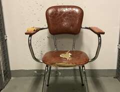 Vintage stålrörsstol