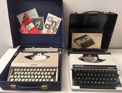 2 st gamla skrivmaskiner