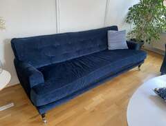 Exklusive Plysch soffa