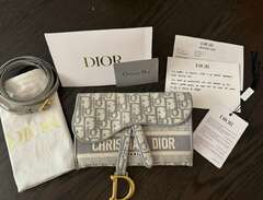 Dior saddle slim pouch väska.