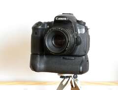 Canon EOS 60D med batterigrepp