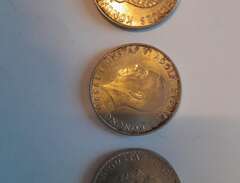 2 gamla 5-kronor