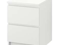 MALM Chest of 2 drawers whi...